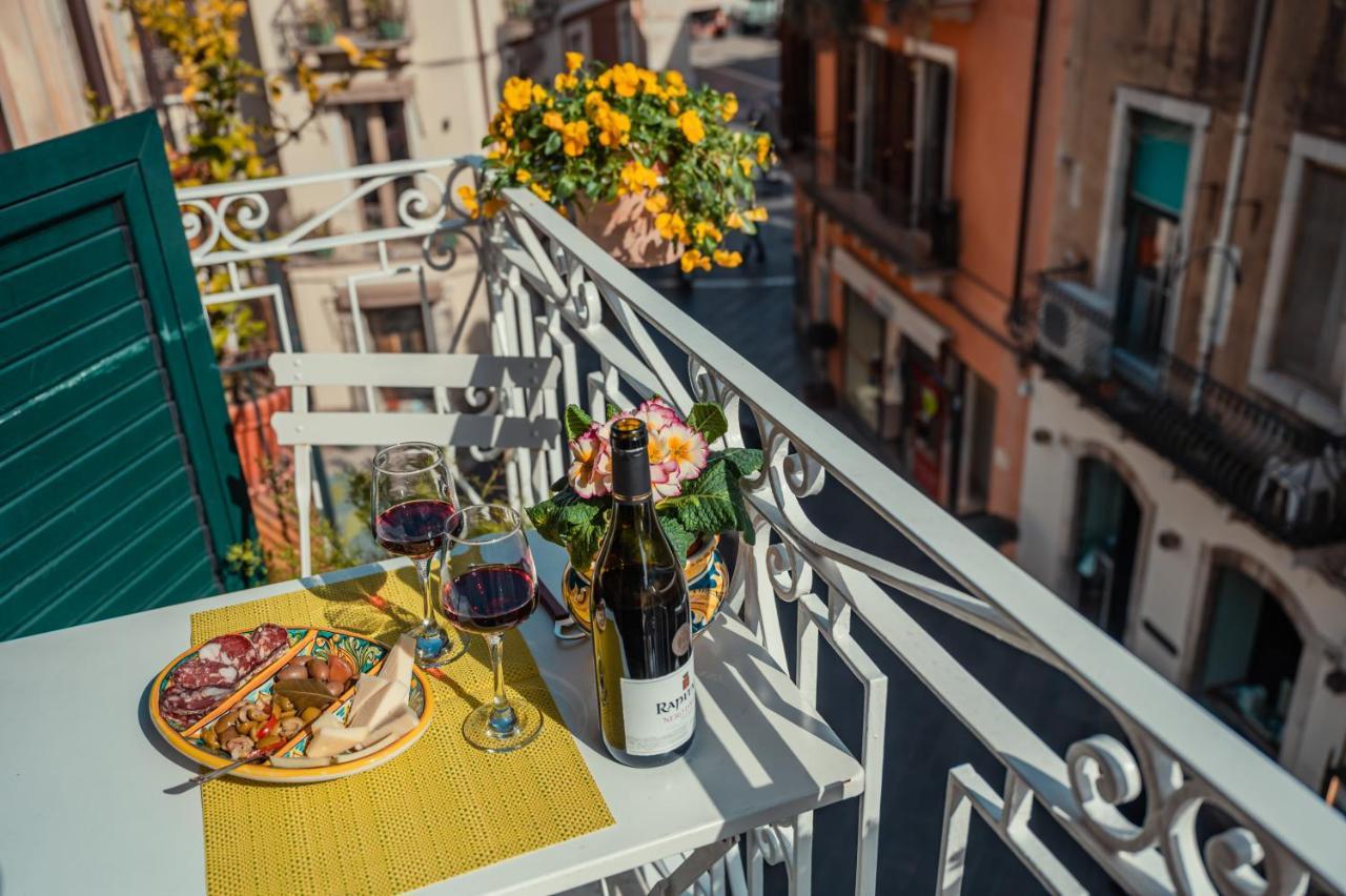 Taoapartments - Casa Vittoria Taormina Exteriér fotografie